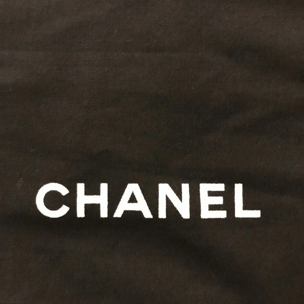 Chanel Dustbag Shoe Or‎ Wallet Protection Drawstring Bag 6.5x12